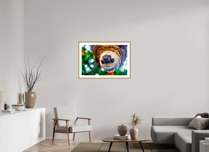 Hanging Two-Toed Sloth